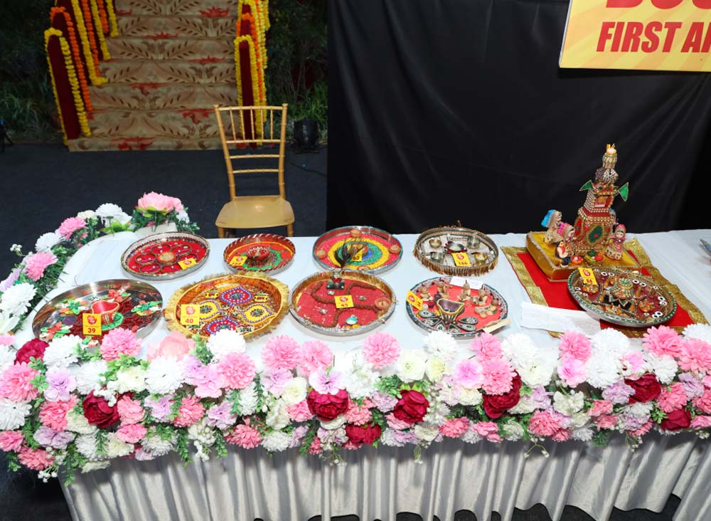 Raas Rang 2023 Thaali Decoration Competition
